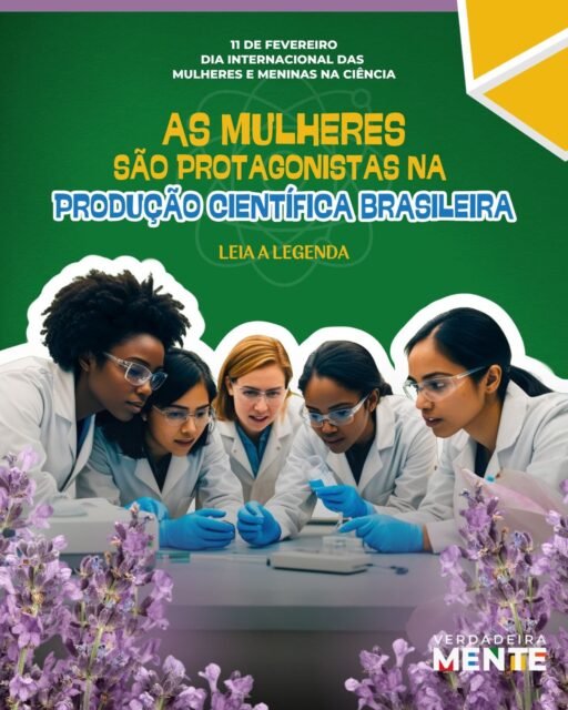 11 de fevereiro | Dia Internacional das Mulheres e Meninas na Ciência

As mulheres são protagonistas na produção científica brasileira. Segundo o relatório BORI-Elsevier (2024), a participação feminina como autoras de publicações científicas no Brasil cresceu de 38% em 2002 para 49% em 2022, colocando o país como o terceiro com maior presença de mulheres na ciência entre 19 países analisados.

O crescimento também se verificou nas áreas de STEM (Ciência, Tecnologia, Engenharia e Matemática): a participação feminina passou de 35% para 45% no período analisado. No entanto, o relatório aponta uma desaceleração nesse avanço desde 2009-2010.

Apesar dos progressos, os desafios persistem. Em áreas como Matemática (19%), Ciência da Computação (21%) e Engenharia (24%), a presença feminina ainda é reduzida. Além disso, o levantamento destaca que, ao longo da carreira científica, a participação das mulheres tende a diminuir.
Valorizar mulheres na ciência é fortalecer a produção de conhecimento com diversidade, inovação e compromisso social.

E incentivar meninas a se enxergarem como cientistas é ampliar horizontes e afirmar que a ciência é, também, um espaço que lhes pertence.

Quer entender melhor os dados e refletir sobre os desafios e avanços da participação feminina na ciência?

Confira o relatório completo da BORI-Elsevier no link disponível na bio do nosso Instagram.