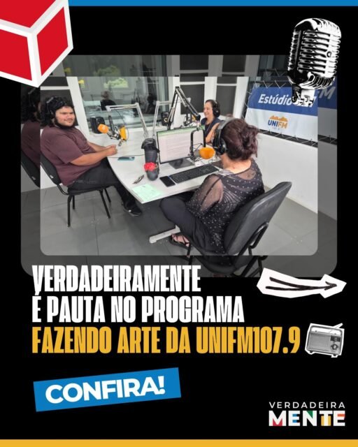 Coordenadora geral professora @lumcarvalho e bolsista de Jornalismo @rengarolsil participaram do @fazendoarteusm na manhã desta sexta-feira dia 13/03. A entrevista à jornalista @rejane_46 tratou das ações do projeto e sua importância para a comunidade.